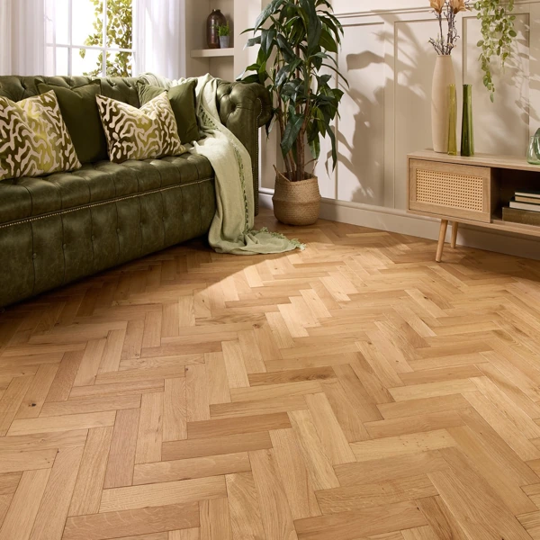 Herringbone Semi-Solid Wood Flooring