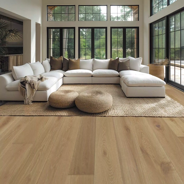 Semi Solid Flooring in Living Room